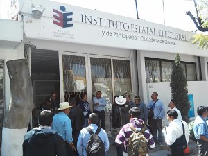 Agentes de mazatlan villa de Flores dicen que no existen condiciones para una eleccion