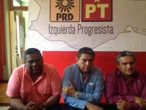Anuncian PRD y PT coalición de Izquierda Progresista